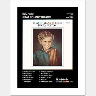 Dolly Parton - Coat Of Many Colors Tracklist Album Posters and Art